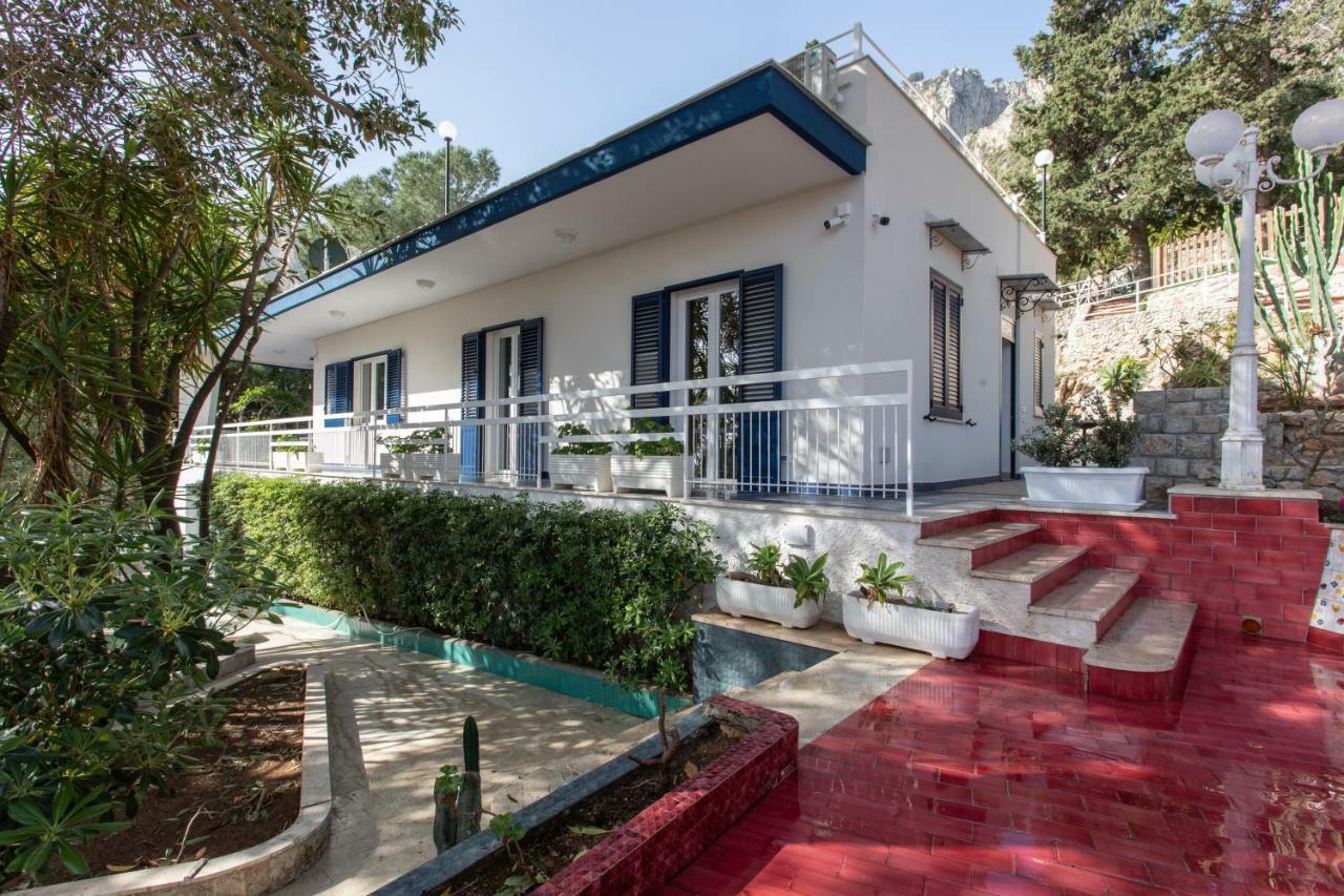 Villa Aurora Mondello Addaura Exterior foto