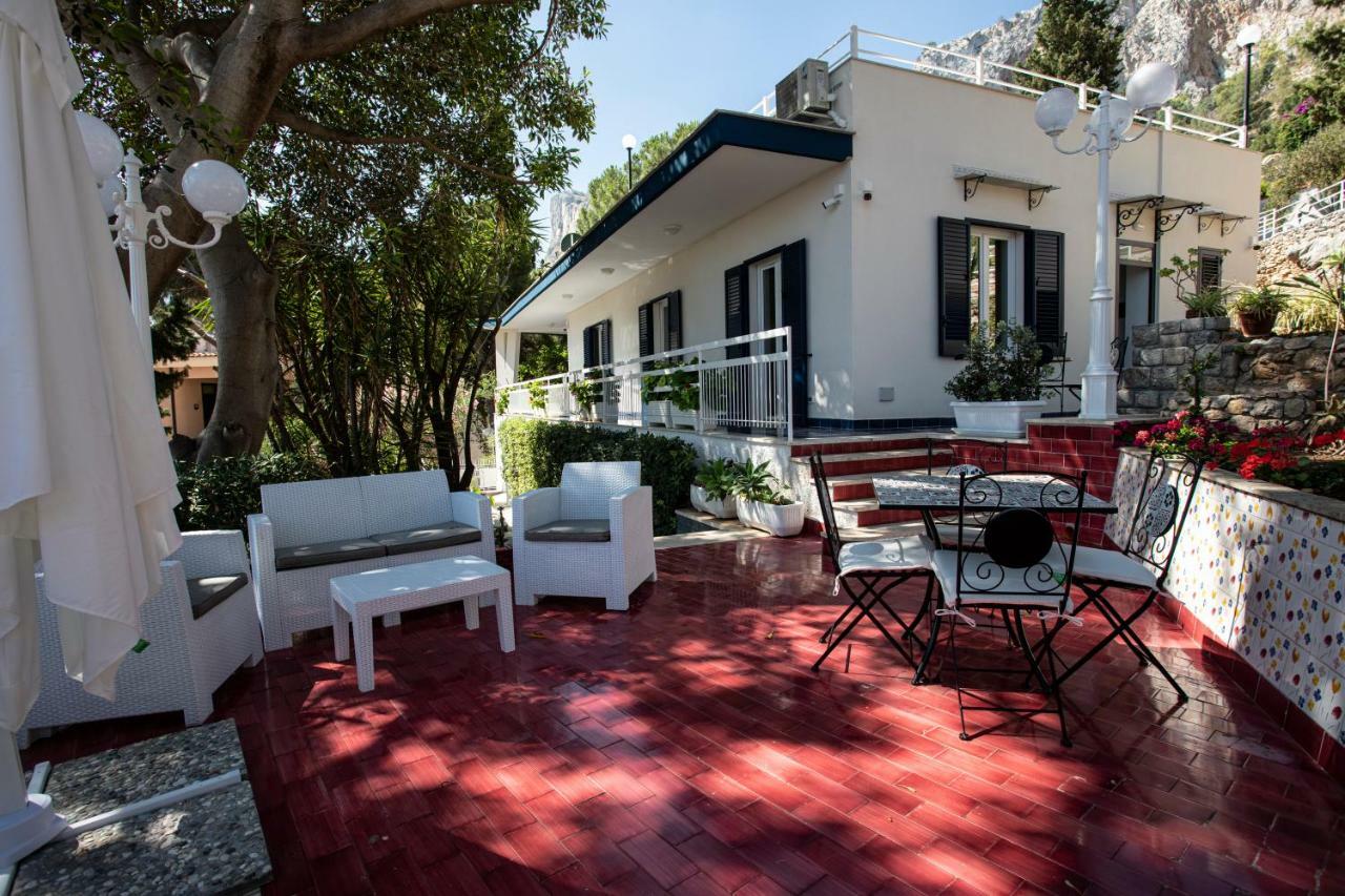 Villa Aurora Mondello Addaura Exterior foto
